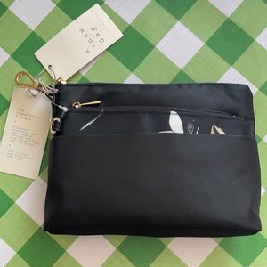 A new day Black and floral organizer pouches